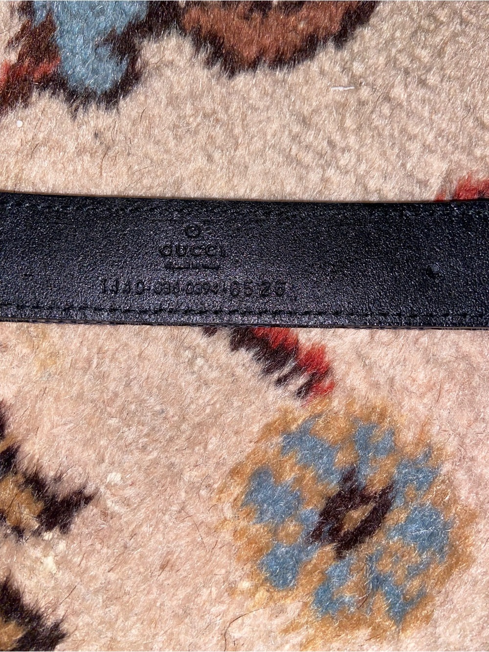 Gucci Black GG Monogram Belt | square G Buckle 🖤🖤 - Picture 13 of 13
